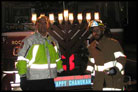 Fire Engines Lead the Way in Chanukah Parade